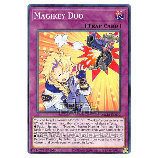 Yu-Gi-Oh! - Dawn of Majesty - Magikey Duo (Common) DAMA-EN072