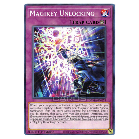 Yu-Gi-Oh! - Dawn of Majesty - Magikey Unlocking (Common) DAMA-EN073