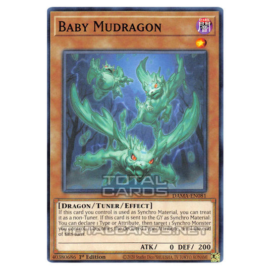 Yu-Gi-Oh! - Dawn of Majesty - Baby Mudragon (Common) DAMA-EN081