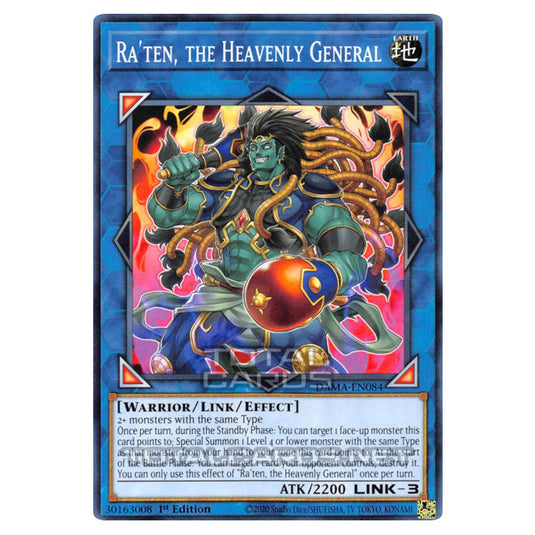 Yu-Gi-Oh! - Dawn of Majesty - Ra'ten, the Heavenly General (Common) DAMA-EN084