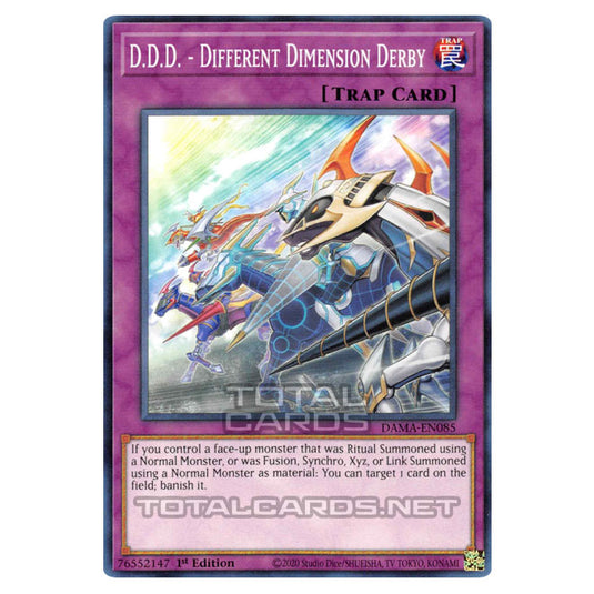 Yu-Gi-Oh! - Dawn of Majesty - D.D.D. - Different Dimension Derby (Common) DAMA-EN085