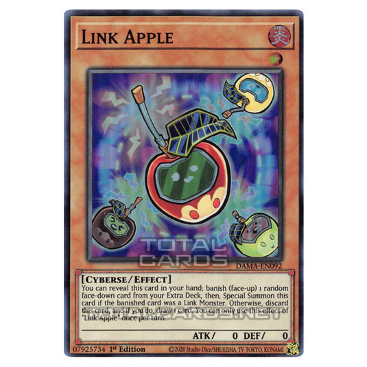 Yu-Gi-Oh! - Dawn of Majesty - Link Apple (Super Rare) DAMA-EN092