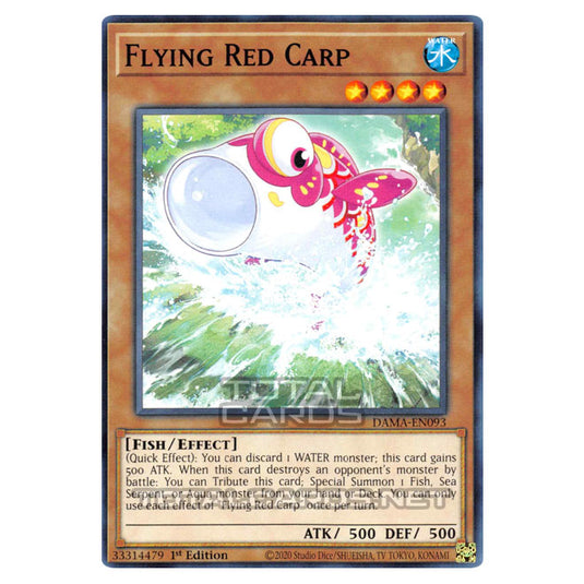 Yu-Gi-Oh! - Dawn of Majesty - Flying Red Carp (Common) DAMA-EN093