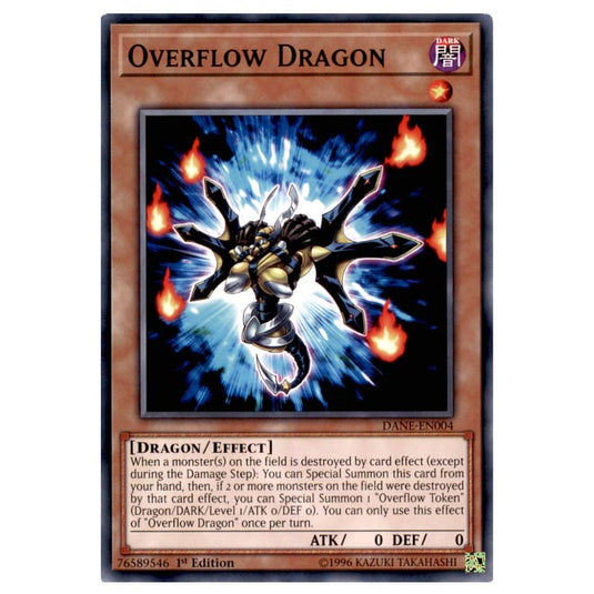 Yu-Gi-Oh! - Dark Neostorm - Overflow Dragon (Common) DANE-EN004