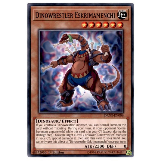 Yu-Gi-Oh! - Dark Neostorm - Dinowrestler Eskrimamenchi (Common) DANE-EN006