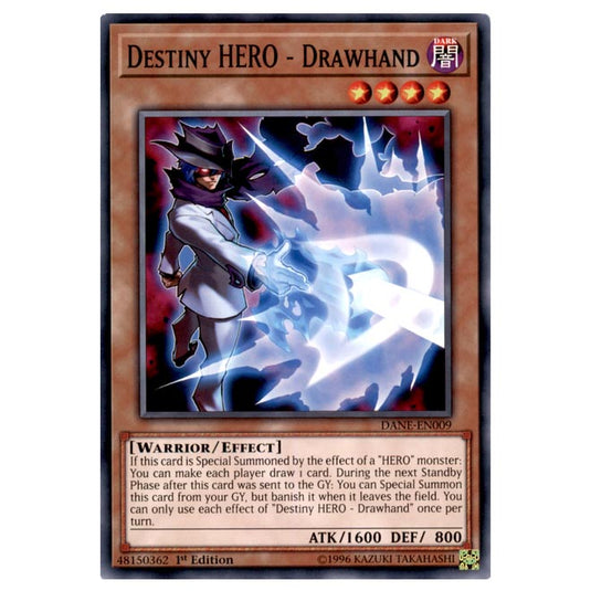 Yu-Gi-Oh! - Dark Neostorm - Destiny HERO - Drawhand (Common) DANE-EN009