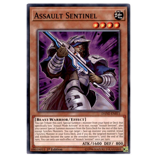 Yu-Gi-Oh! - Dark Neostorm - Assault Sentinel (Common) DANE-EN011