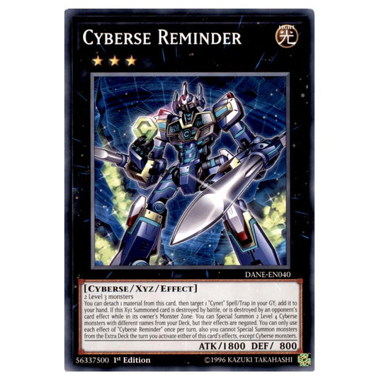 Yu-Gi-Oh! - Dark Neostorm - Cyberse Reminder (Common) DANE-EN040