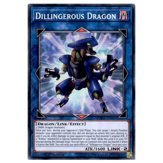 Yu-Gi-Oh! - Dark Neostorm - Dillingerous Dragon (Common) DANE-EN041