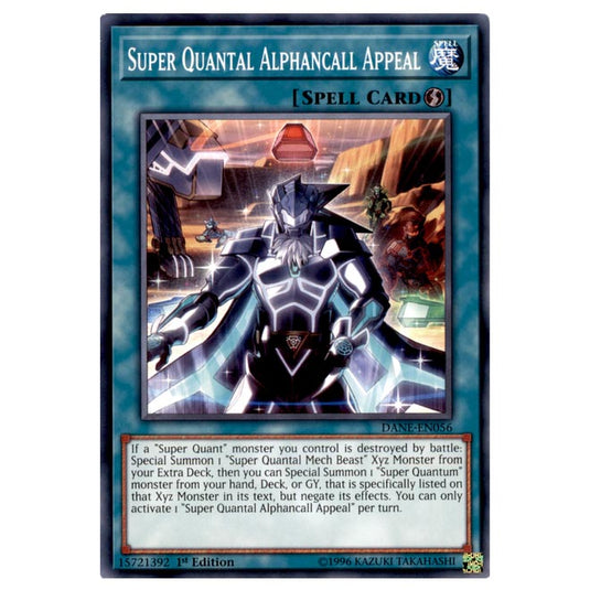 Yu-Gi-Oh! - Dark Neostorm - Super Quantal Alphancall Appeal (Common) D Yu-Gi-Oh! - Dark Neostorm - Super Quantal Alphancall Appeal (Common) D