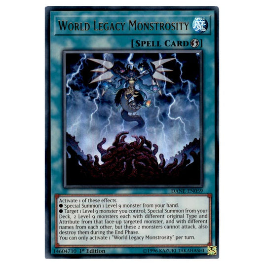 Yu-Gi-Oh! - Dark Neostorm - World Legacy Monstrosity (Ultra Rare) DANE-EN059