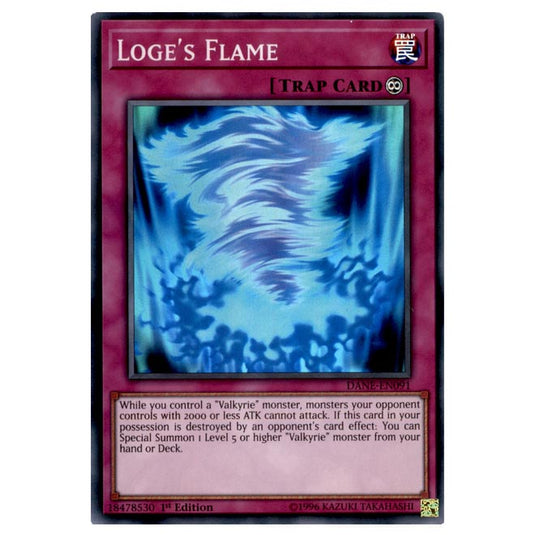 Yu-Gi-Oh! - Dark Neostorm - Loge&#039;s Flame (Super Rare) DANE-EN091