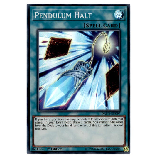 Yu-Gi-Oh! - Dark Neostorm - Pendulum Halt (Super Rare) DANE-EN097