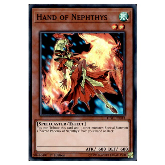 Yu-Gi-Oh! - Hidden Summoners - Hand of Nephthys (Super Rare) DBHS-013
