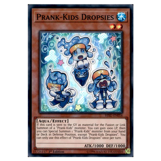 Yu-Gi-Oh! - Hidden Summoners - Prank-Kids Dropsies (Super Rare) DBHS-016