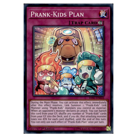 Yu-Gi-Oh! - Hidden Summoners - Prank-Kids Plan (Super Rare) DBHS-026