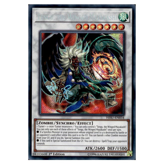 Yu-Gi-Oh! - Hidden Summoners - Tengu, the Winged Mayakashi (Secret Rar Yu-Gi-Oh! - Hidden Summoners - Tengu, the Winged Mayakashi (Secret Rar