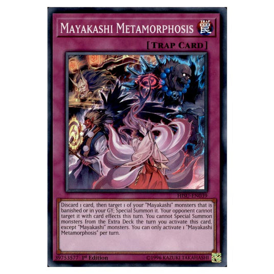 Yu-Gi-Oh! - Hidden Summoners - Mayakashi Metamorphosis (Super Rare) DBHS-039