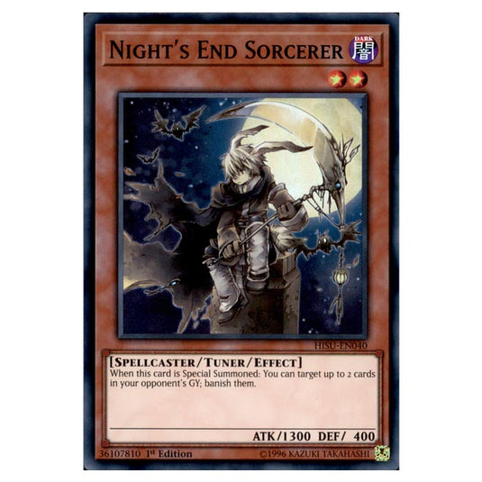 Yu-Gi-Oh! - Hidden Summoners - Night&#039;s End Sorcerer (Super Rare) DBHS-040