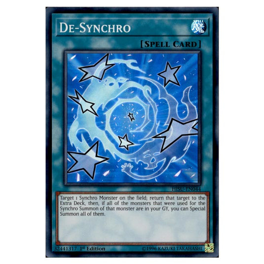 Yu-Gi-Oh! - Hidden Summoners - De-Synchro (Super Rare) DBHS-044