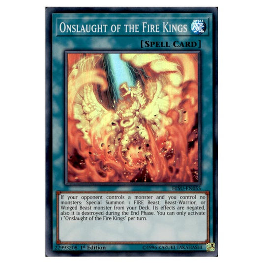 Yu-Gi-Oh! - Hidden Summoners - Onslaught of the Fire Kings (Super Rare) DBHS-055