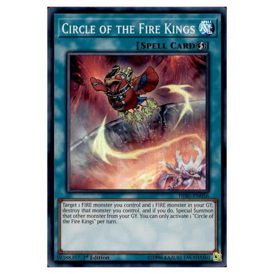 Yu-Gi-Oh! - Hidden Summoners - Circle of the Fire Kings (Super Rare) DBHS-056