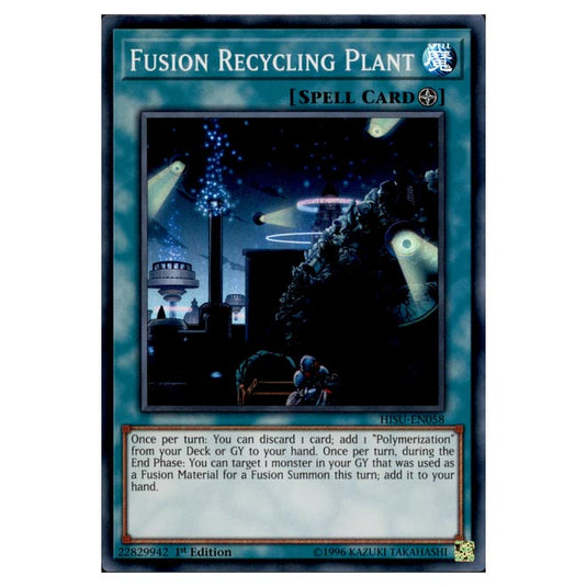Yu-Gi-Oh! - Hidden Summoners - Fusion Recycling Plant (Super Rare) DBHS-058