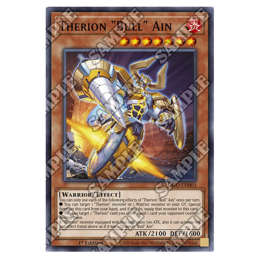 Yu-Gi-Oh! - Dimension Force - Therion Bull Ain (Common) DIFO-EN003