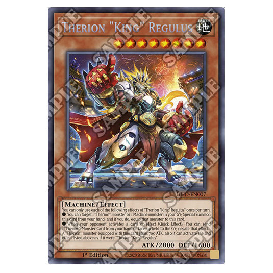 Yu-Gi-Oh! - Dimension Force - Therion King Regulus (Secret Rare) DIFO-EN007