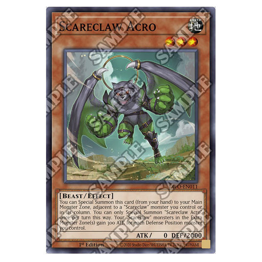 Yu-Gi-Oh! - Dimension Force - Scareclaw Acro (Common) DIFO-EN011