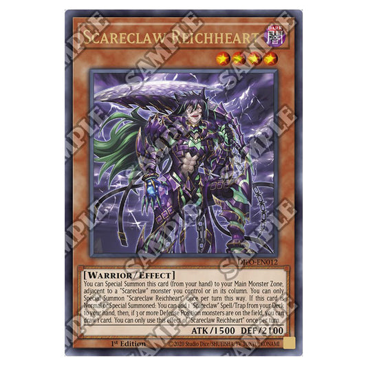 Yu-Gi-Oh! - Dimension Force - Scareclaw Reichheart (Ultra Rare) DIFO-EN012