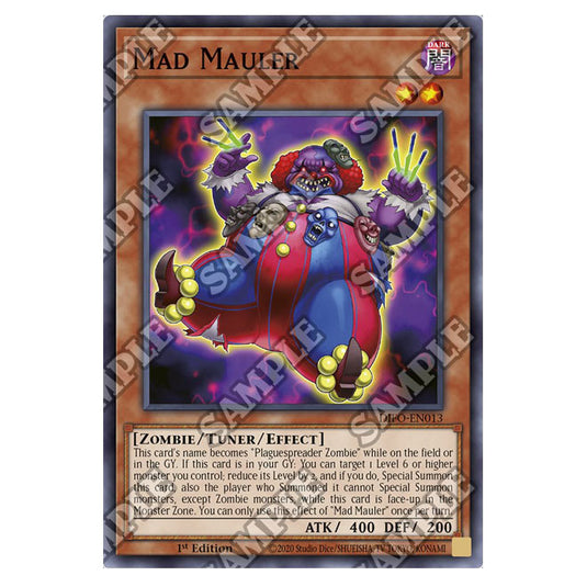 Yu-Gi-Oh! - Dimension Force - Mad Mauler (Common) DIFO-EN013