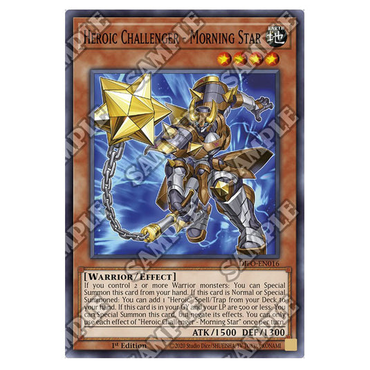 Yu-Gi-Oh! - Dimension Force - Heroic Challenger - Morning Star (Common) DIFO-EN016