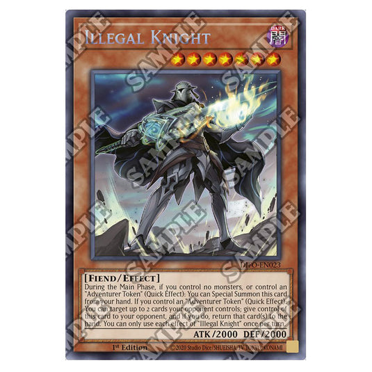 Yu-Gi-Oh! - Dimension Force - Illegal Knight (Secret Rare) DIFO-EN023