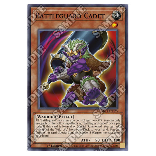 Yu-Gi-Oh! - Dimension Force - Battleguard Cadet (Common) DIFO-EN025