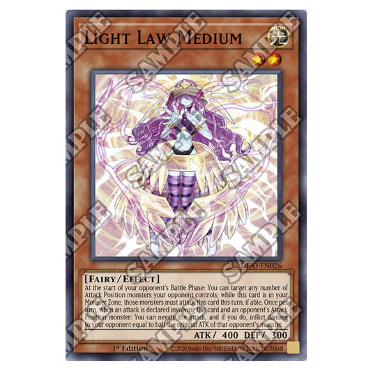 Yu-Gi-Oh! - Dimension Force - Light Law Medium (Common) DIFO-EN026