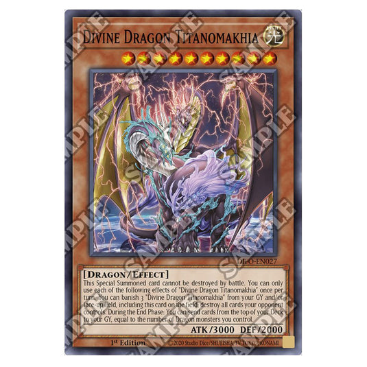 Yu-Gi-Oh! - Dimension Force - Divine Dragon Titanomakhia (Common) DIFO-EN027