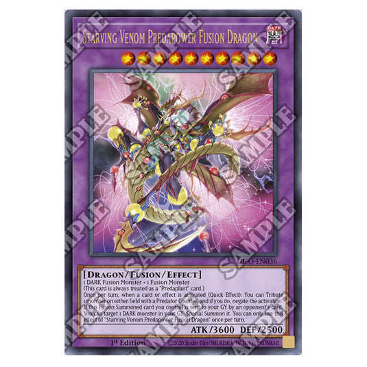 Yu-Gi-Oh! - Dimension Force - Starving Venom Predapower Fusion Dragon (Ultra Rare) DIFO-EN036