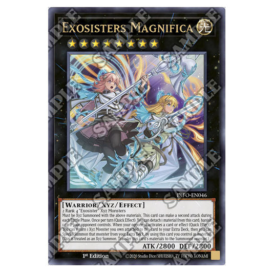 Yu-Gi-Oh! - Dimension Force - Exosisters Magnifica (Ultra Rare) DIFO-EN046