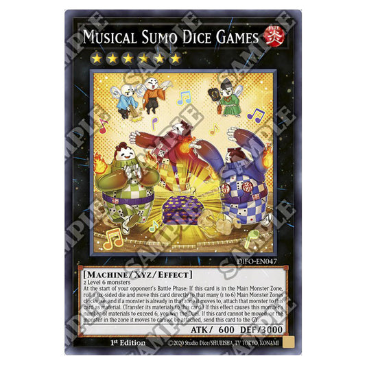 Yu-Gi-Oh! - Dimension Force - Musical Sumo Dice Games (Common) DIFO-EN047