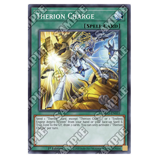 Yu-Gi-Oh! - Dimension Force - Therion Charge (Super Rare) DIFO-EN055