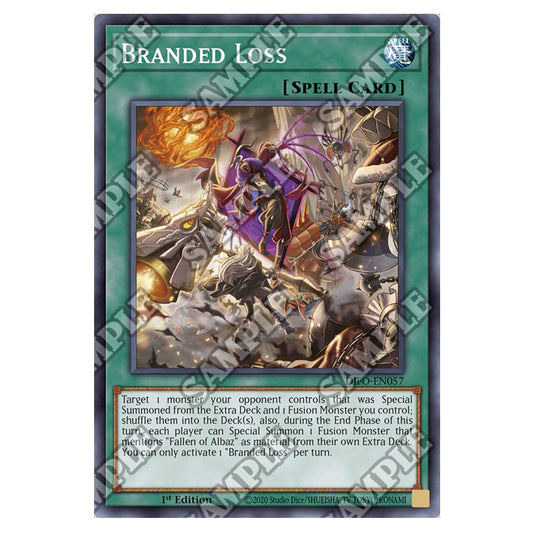 Yu-Gi-Oh! - Dimension Force - Branded Loss (Common) DIFO-EN057