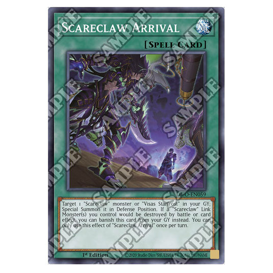 Yu-Gi-Oh! - Dimension Force - Scareclaw Arrival (Super Rare) DIFO-EN059