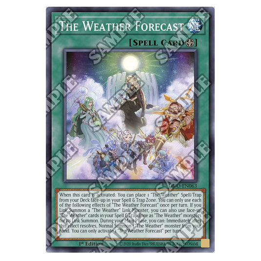 Yu-Gi-Oh! - Dimension Force - The Weather Forecast (Super Rare) DIFO-EN063