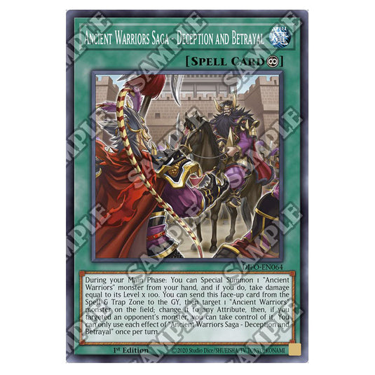 Yu-Gi-Oh! - Dimension Force - Ancient Warriors Saga - Deception and Betrayal (Common) DIFO-EN064