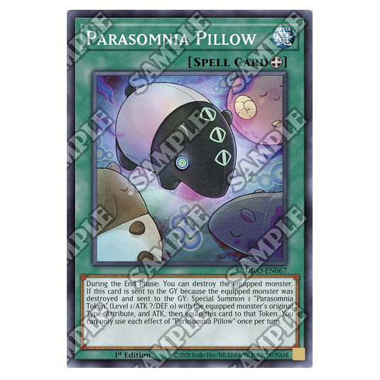 Yu-Gi-Oh! - Dimension Force - Parasomnia Pillow (Common) DIFO-EN067