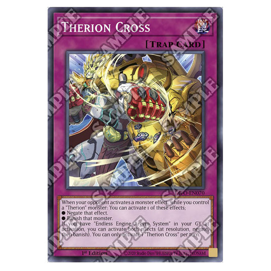 Yu-Gi-Oh! - Dimension Force - Therion Cross (Super Rare) DIFO-EN070