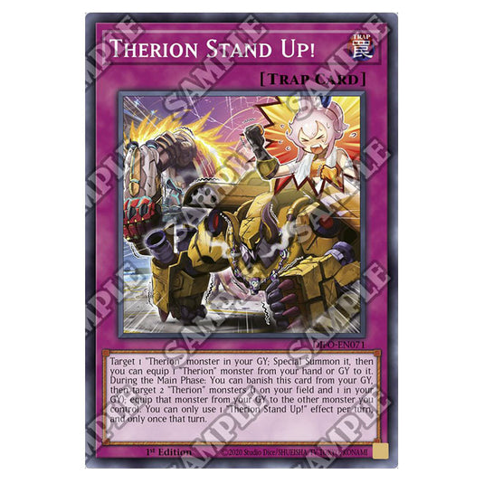 Yu-Gi-Oh! - Dimension Force - Therion Stand Up! (Common) DIFO-EN071