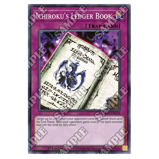 Yu-Gi-Oh! - Dimension Force - Ichiroku's Ledger Book (Common) DIFO-EN078