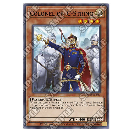 Yu-Gi-Oh! - Dimension Force - Colonel on C-String (Common) DIFO-EN081